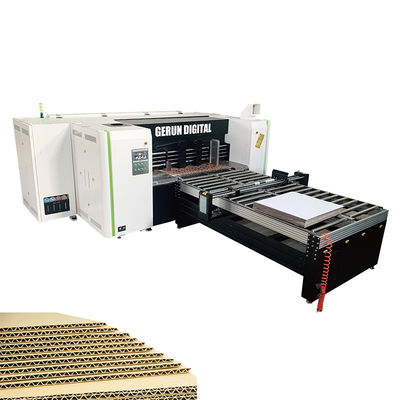 Impressora ondulada Machine de Digitas da placa