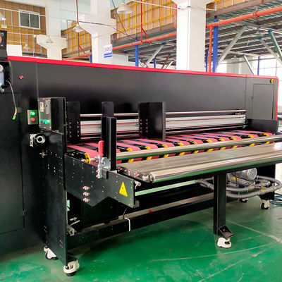 Impressora a jato de tinta Services Digital Printing do grande formato em caixas onduladas
