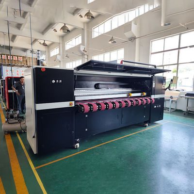 Máquina imprimindo de Digitas da multi passagem para a impressora a jato de tinta comercial da caixa ondulada