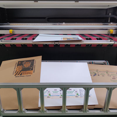 Impressora a jato de tinta de For Corrugated Box da impressora de Digitas da máquina de impressão a cores de 15KW Cmyk