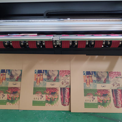 Caixa ondulada de Digitas que imprime a impressora a jato de tinta automática 2480mm