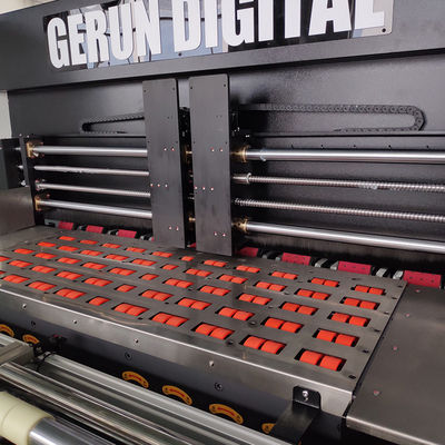 Impressora ondulada Inkjet Shortrun da máquina imprimindo de Digitas da placa